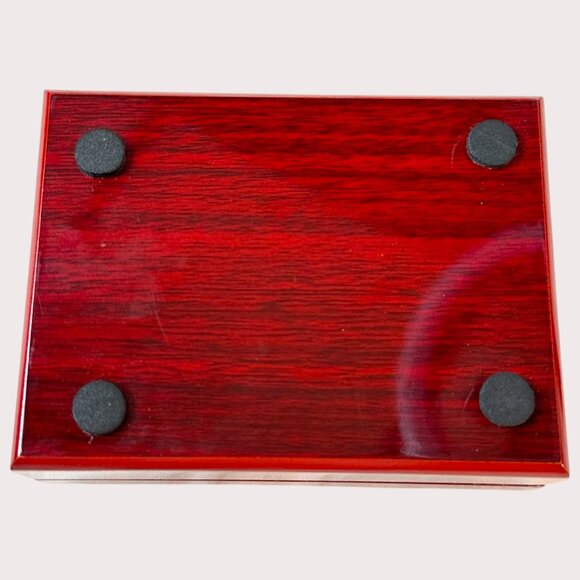 999.9 Gold Foil Playing Cards With Certificate In Red Wood Box - Picture 10 of 13